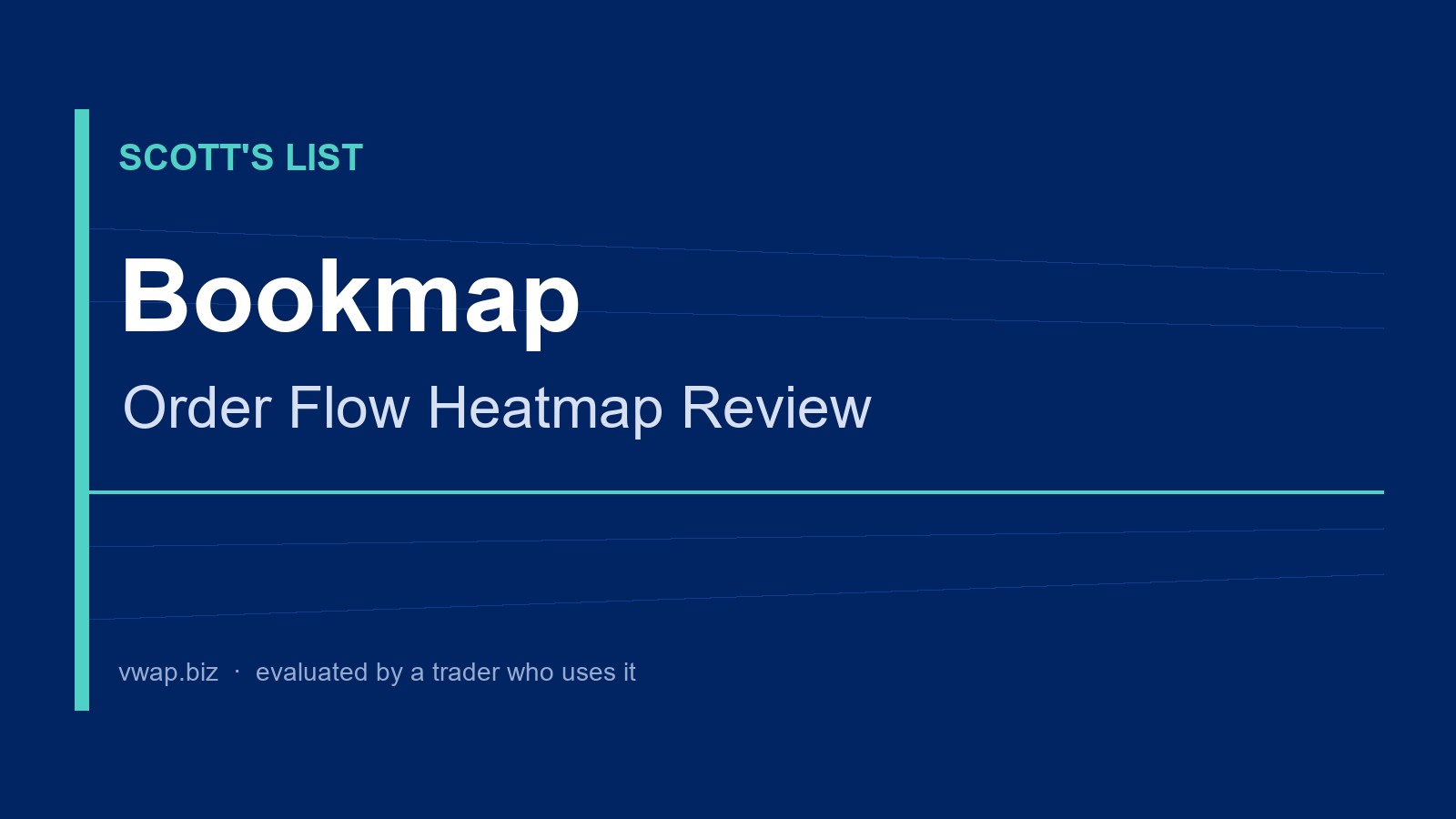 Bookmap: Order Flow Heatmap Review
