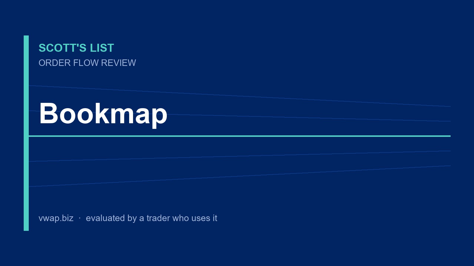 Bookmap: Order Flow Heatmap Review